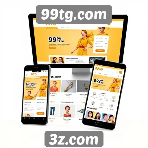 Impacto do design responsivo no 99tg para dispositivos móveis